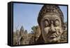 Bayon Temple, Angkor Wat, Siem Reap, Cambodia-Paul Souders-Framed Stretched Canvas