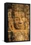 Bayon Temple, Angkor Wat, Siem Reap, Cambodia-Paul Souders-Framed Stretched Canvas