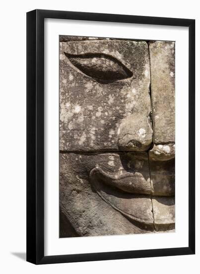 Bayon Temple, Angkor Wat, Siem Reap, Cambodia-Paul Souders-Framed Premium Photographic Print