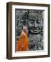 Bayon Temple, Angkor Wat, Siem Reap, Cambodia-Gavin Hellier-Framed Photographic Print