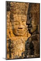 Bayon Temple, Angkor Wat, Siem Reap, Cambodia-Paul Souders-Mounted Photographic Print