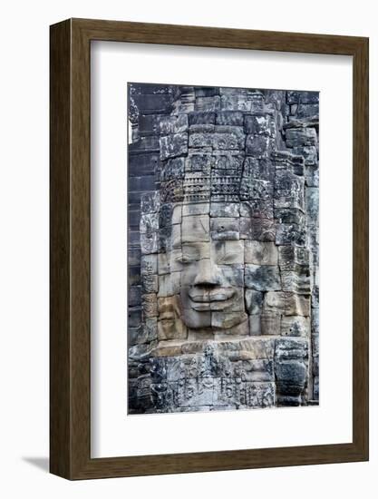 Bayon Temple, Angkor Wat, Siem Reap, Cambodia-Paul Souders-Framed Photographic Print