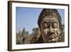 Bayon Temple, Angkor Wat, Siem Reap, Cambodia-Paul Souders-Framed Photographic Print