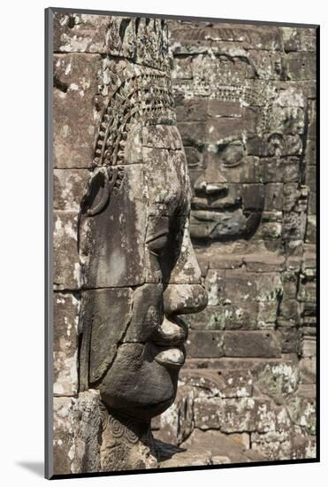 Bayon Temple, Angkor Wat, Siem Reap, Cambodia-Paul Souders-Mounted Photographic Print