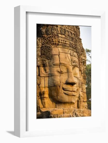 Bayon Temple, Angkor Wat, Siem Reap, Cambodia-Paul Souders-Framed Photographic Print