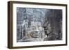 Bayon Temple,Angkor Wat, Siem Reap, Cambodia-Paul Souders-Framed Photographic Print