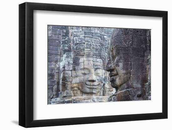 Bayon Temple,Angkor Wat, Siem Reap, Cambodia-Paul Souders-Framed Photographic Print