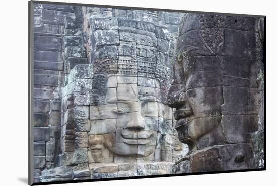 Bayon Temple,Angkor Wat, Siem Reap, Cambodia-Paul Souders-Mounted Photographic Print