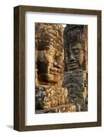 Bayon Temple, Angkor Wat, Siem Reap, Cambodia-Paul Souders-Framed Photographic Print