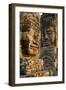 Bayon Temple, Angkor Wat, Siem Reap, Cambodia-Paul Souders-Framed Photographic Print