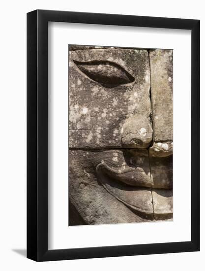 Bayon Temple, Angkor Wat, Siem Reap, Cambodia-Paul Souders-Framed Photographic Print