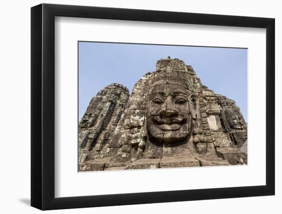 Bayon Temple, Angkor Wat, Siem Reap, Cambodia-Paul Souders-Framed Photographic Print