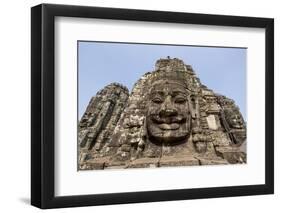 Bayon Temple, Angkor Wat, Siem Reap, Cambodia-Paul Souders-Framed Photographic Print