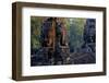 Bayon Temple, Built in 12th to 13th Century by King Jayavarman Vii, Angkor-Nathalie Cuvelier-Framed Photographic Print