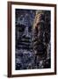 Bayon Temple, Built in 12th to 13th Century by King Jayavarman Vii, Angkor-Nathalie Cuvelier-Framed Photographic Print