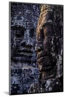 Bayon Temple, Built in 12th to 13th Century by King Jayavarman Vii, Angkor-Nathalie Cuvelier-Mounted Photographic Print