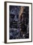 Bayon Temple, Built in 12th to 13th Century by King Jayavarman Vii, Angkor-Nathalie Cuvelier-Framed Photographic Print