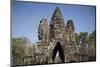 Bayon Temple Gates, Angkor Wat, Siem Reap, Cambodia-Paul Souders-Mounted Photographic Print