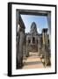 Bayon Temple in Angkor Thom-Michael Nolan-Framed Photographic Print