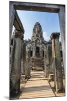Bayon Temple in Angkor Thom-Michael Nolan-Mounted Photographic Print