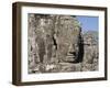 Bayon Temple, Late 12th Century, Buddhist, Angkor Thom, Angkor, Siem Reap, Cambodia, Southeast Asia-Robert Harding-Framed Photographic Print