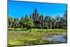 Bayon Temple (Prasat Bayon) at Angkor Thom-David Ionut-Mounted Photographic Print