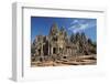 Bayon Temple Ruins, Angkor Thom, Angkor World Heritage Site, Siem Reap, Cambodia-David Wall-Framed Photographic Print