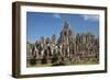 Bayon Temple Ruins, Angkor Thom, Angkor World Heritage Site, Siem Reap, Cambodia-David Wall-Framed Photographic Print