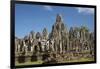 Bayon Temple Ruins, Angkor Thom, Angkor World Heritage Site, Siem Reap, Cambodia-David Wall-Framed Premium Photographic Print