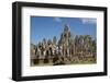 Bayon Temple Ruins, Angkor Thom, Angkor World Heritage Site, Siem Reap, Cambodia-David Wall-Framed Photographic Print