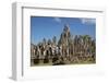 Bayon Temple Ruins, Angkor Thom, Angkor World Heritage Site, Siem Reap, Cambodia-David Wall-Framed Photographic Print