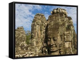 Bayon Temple-Bob Krist-Framed Stretched Canvas