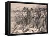 Bayonet Charge at Talavera Ad 1809-William Barnes Wollen-Framed Stretched Canvas