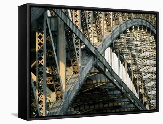 Bayonne Bridge-null-Framed Stretched Canvas