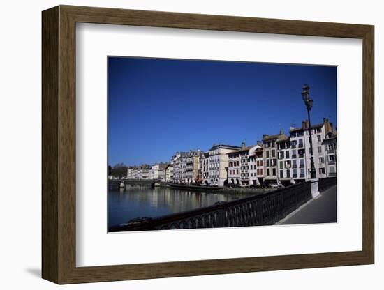 Bayonne on the River Adour, Pays Basque, Aquitaine, France-Nelly Boyd-Framed Photographic Print