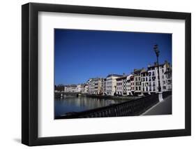Bayonne on the River Adour, Pays Basque, Aquitaine, France-Nelly Boyd-Framed Photographic Print