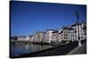 Bayonne on the River Adour, Pays Basque, Aquitaine, France-Nelly Boyd-Stretched Canvas