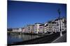 Bayonne on the River Adour, Pays Basque, Aquitaine, France-Nelly Boyd-Mounted Photographic Print