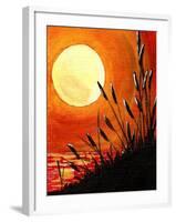 Bayou Moon-Cindy Thornton-Framed Art Print