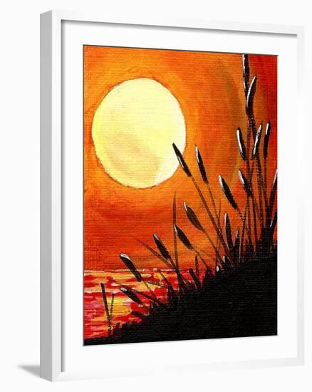 Bayou Moon-Cindy Thornton-Framed Art Print