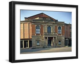 Bayreuth Festspielhaus, Opera House Located in Northern of Bayreuth City, Bavaria-null-Framed Giclee Print