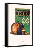 Bayristhe Bierhalle Kroph-null-Framed Stretched Canvas