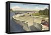 Bayshore Drive, Tampa, Florida-null-Framed Stretched Canvas