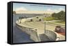 Bayshore Drive, Tampa, Florida-null-Framed Stretched Canvas