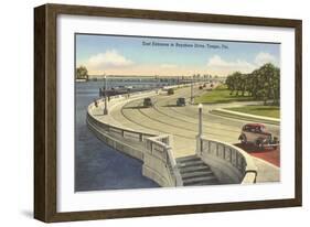 Bayshore Drive, Tampa, Florida-null-Framed Art Print