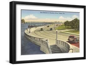 Bayshore Drive, Tampa, Florida-null-Framed Art Print