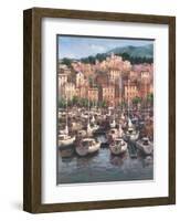 Bayside Harbor I-Furtesen-Framed Art Print