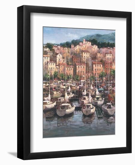 Bayside Harbor I-Furtesen-Framed Art Print