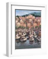 Bayside Harbor I-Furtesen-Framed Art Print