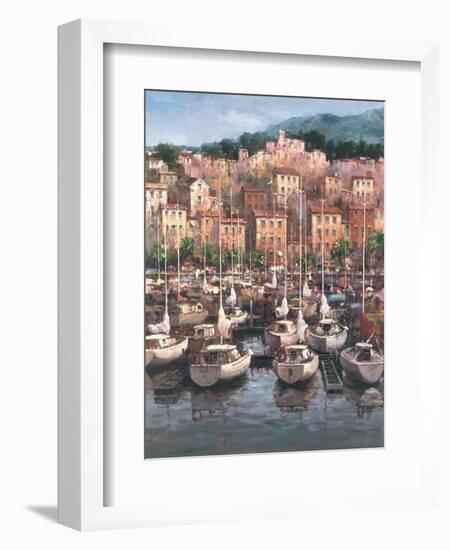 Bayside Harbor I-Furtesen-Framed Art Print